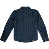 Boys John Shirt in Twilight Pine Plaid - Button Downs - 5