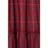 Hattie Dress in Burgundy Plaid - Dresses - 3