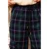 Nicole Cargo Pants in Nocturne Plaid - Pants - 3