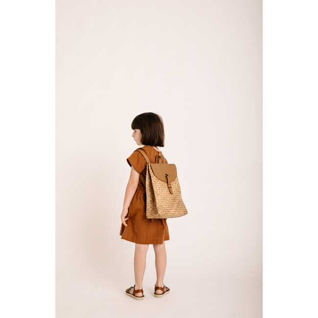 Mini Nami Backpack, Natural - Backpacks - 6