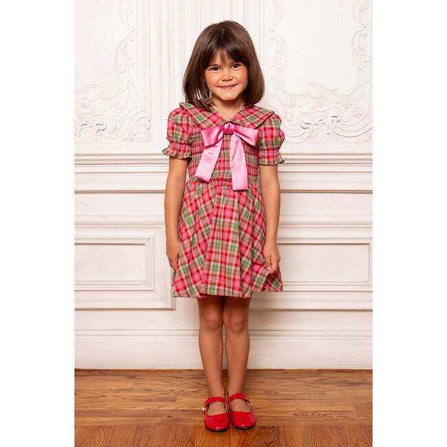 Mini Alice Dress in Rosewood Tartan