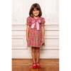 Mini Alice Dress in Rosewood Tartan - Dresses - 1 - thumbnail