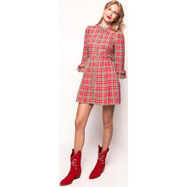 Bowie Dress in Rosewood Tartan - Dresses - 4