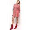 Bowie Dress in Rosewood Tartan - Dresses - 4