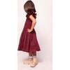 Mini Hattie Dress in Burgundy Plaid - Dresses - 2
