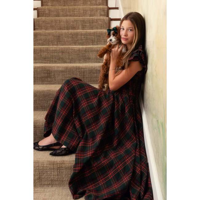 Mini Hattie Dress in Evergreen Plaid - Dresses - 2