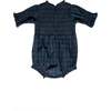 Baby Finley Romper in Twilight Pine Plaid - Rompers - 1 - thumbnail