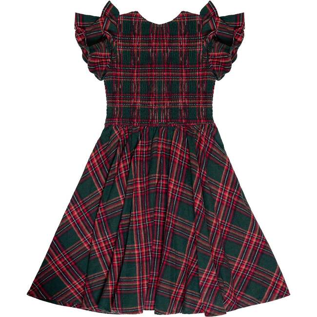 Mini Hattie Dress in Evergreen Plaid - Dresses - 3