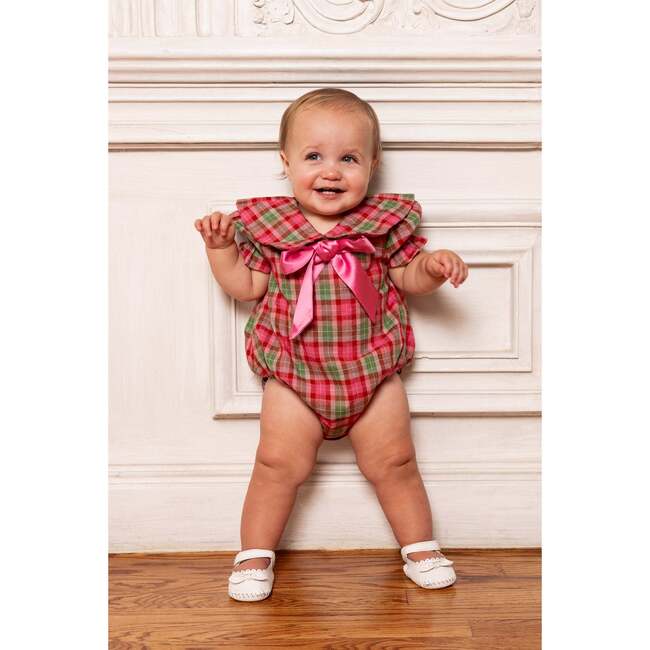 Baby Alice Romper in Rosewood Tartan - Rompers - 2