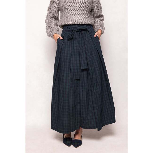Angela Skirt in Twilight Pine Plaid - Skirts - 6