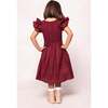 Mini Hattie Dress in Burgundy Plaid - Dresses - 3