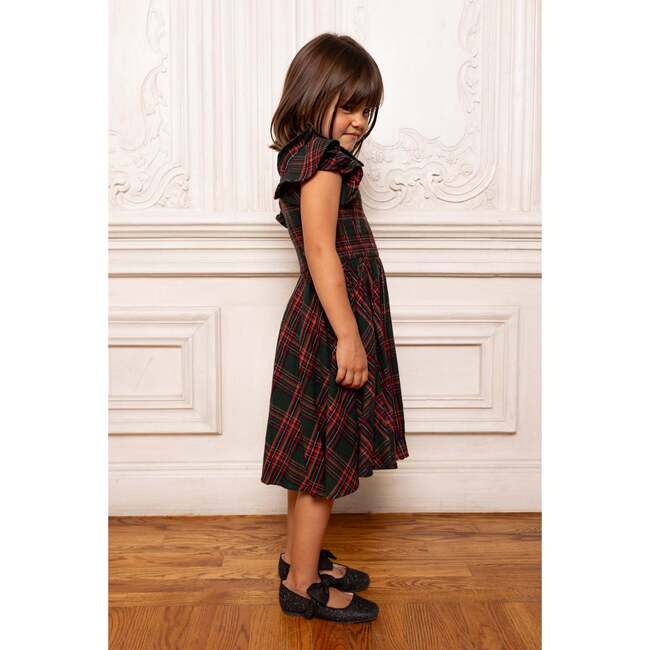Mini Hattie Dress in Evergreen Plaid - Dresses - 4