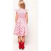 Mini Kylie Dress in Rouge Lattice Floral - Dresses - 4