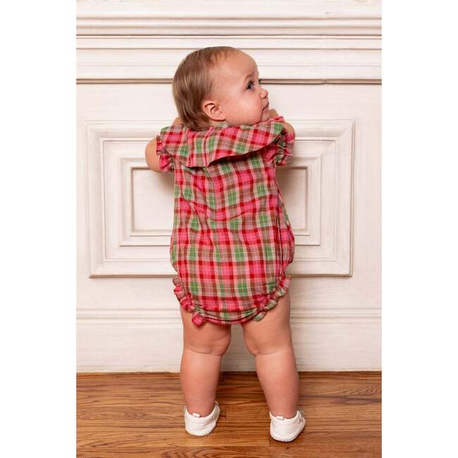Baby Alice Romper in Rosewood Tartan - Rompers - 3