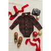 Baby Boys John Shirt in Evergreen Plaid - Button Downs - 2