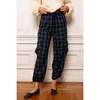 Nicole Cargo Pants in Nocturne Plaid - Pants - 5