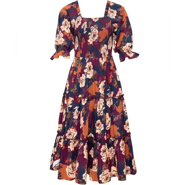 Madeline Dress in Equinox Rose
