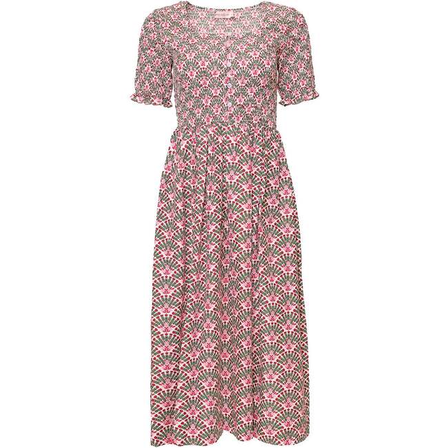 Parker Dress in Floral Fan