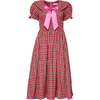 Alice Dress in Rosewood Tartan - Dresses - 1 - thumbnail
