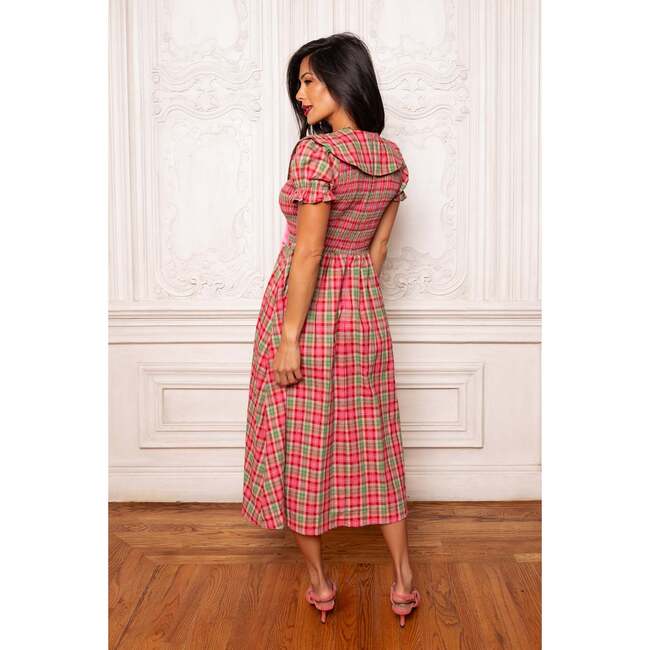 Alice Dress in Rosewood Tartan - Dresses - 2