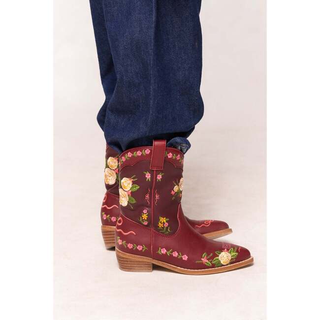 Mini Sierra Bootie in Red - Boots - 2