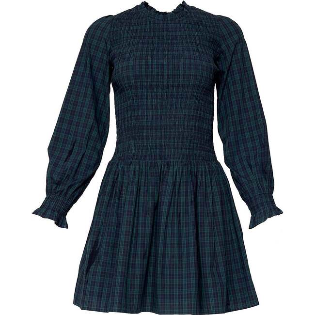 Finley Dress in Twilight Pine Plaid