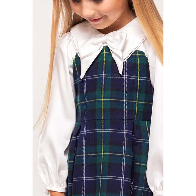 Mini Tawny Dress in Nocturne Plaid - Dresses - 4