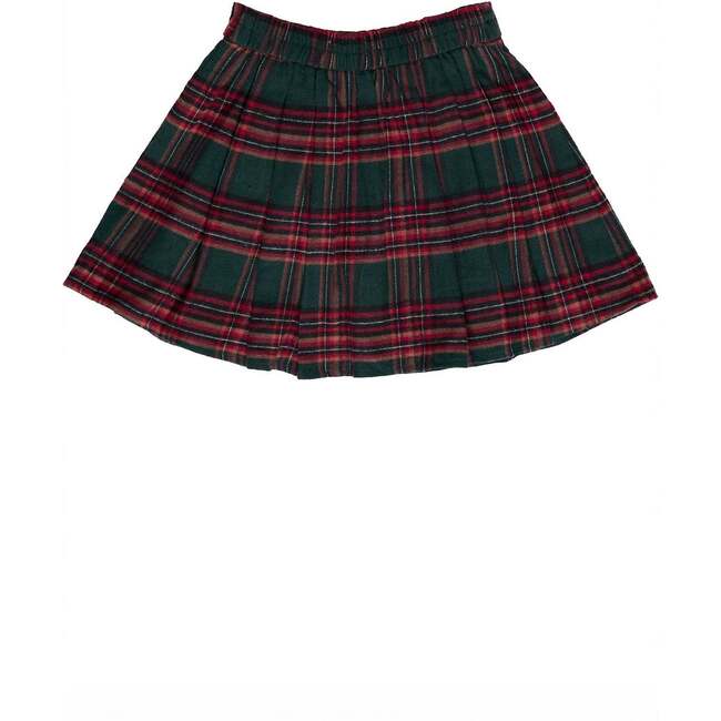 Mini Addison Skort in Evergreen Plaid