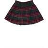 Mini Addison Skort in Evergreen Plaid - Skirts - 1 - thumbnail