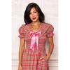 Alice Dress in Rosewood Tartan - Dresses - 3