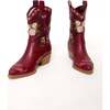 Sierra Bootie in Red - Boots - 1 - thumbnail