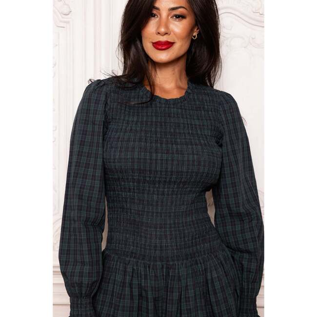 Finley Dress in Twilight Pine Plaid - Dresses - 2