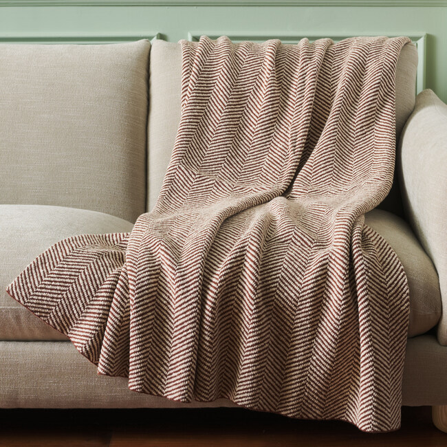 Remea, 50 X 60, Beige/Natural, Cotton Throw - Throws - 2