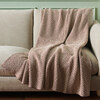 Remea, 50 X 60, Beige/Natural, Cotton Throw - Throws - 2