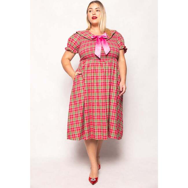 Alice Dress in Rosewood Tartan - Dresses - 4
