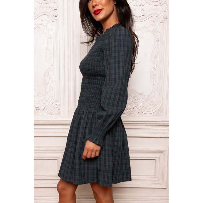 Finley Dress in Twilight Pine Plaid - Dresses - 3