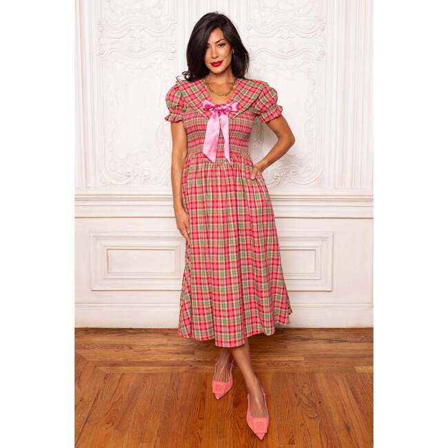 Alice Dress in Rosewood Tartan - Dresses - 5