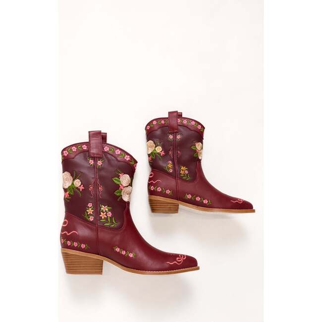 Mini Sierra Bootie in Red - Boots - 4