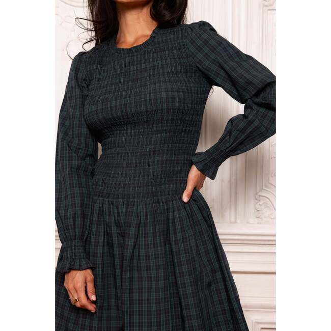 Finley Dress in Twilight Pine Plaid - Dresses - 5