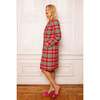 Everly Coat in Rosewood Tartan - Coats - 3