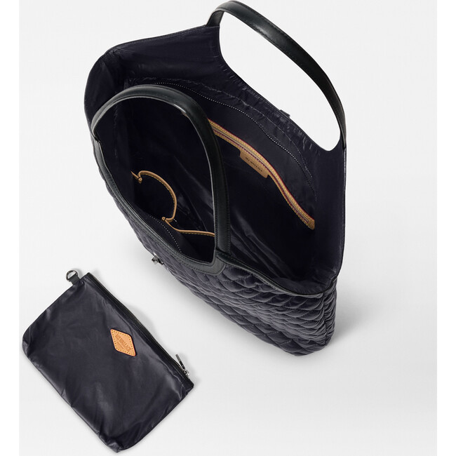 Large Astor Tote, Black - Bags - 2