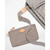 Medium Metro City Tote, Sable Pearl Metallic - Bags - 3