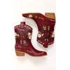 Sierra Bootie in Red - Boots - 3