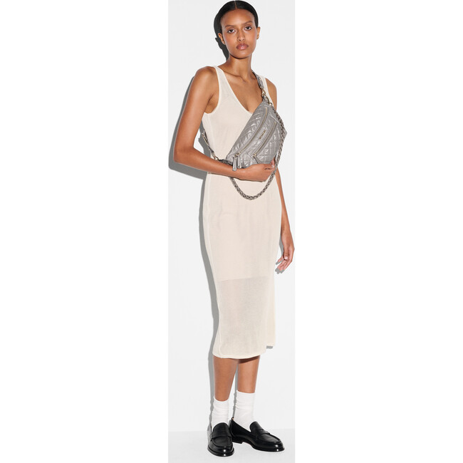 Small Crosby Crossbody Sling, Sable Pearl Metallic - Bags - 4