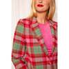 Everly Coat in Rosewood Tartan - Coats - 4