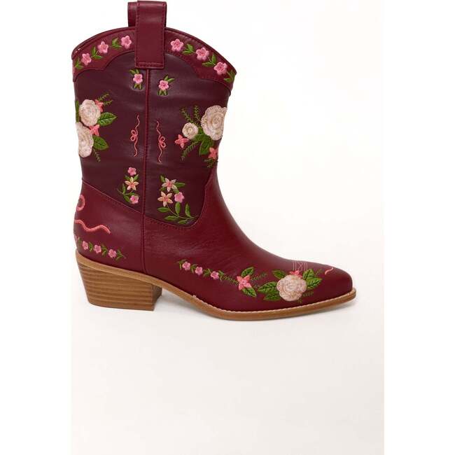 Sierra Bootie in Red - Boots - 5