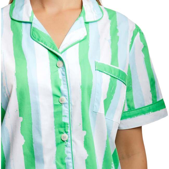 Women's Drawbertson Wild Stripes Short PJ Set - Pajamas - 3