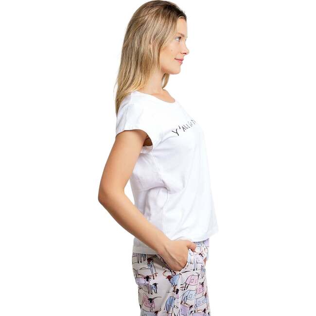 Women's Drawbertson Y'All Go To Bed T-Shirt - T-Shirts - 4