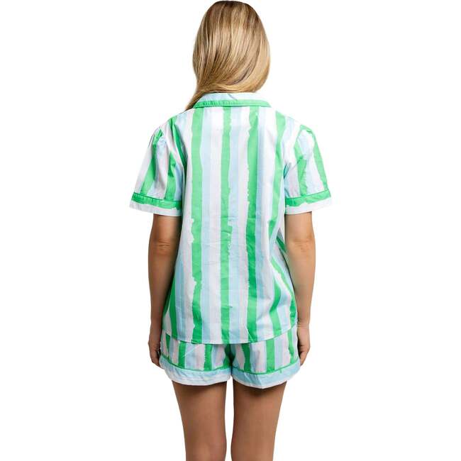 Women's Drawbertson Wild Stripes Short PJ Set - Pajamas - 5