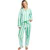 Women's Drawbertson Wild Stripes Long PJ Set - Pajamas - 2
